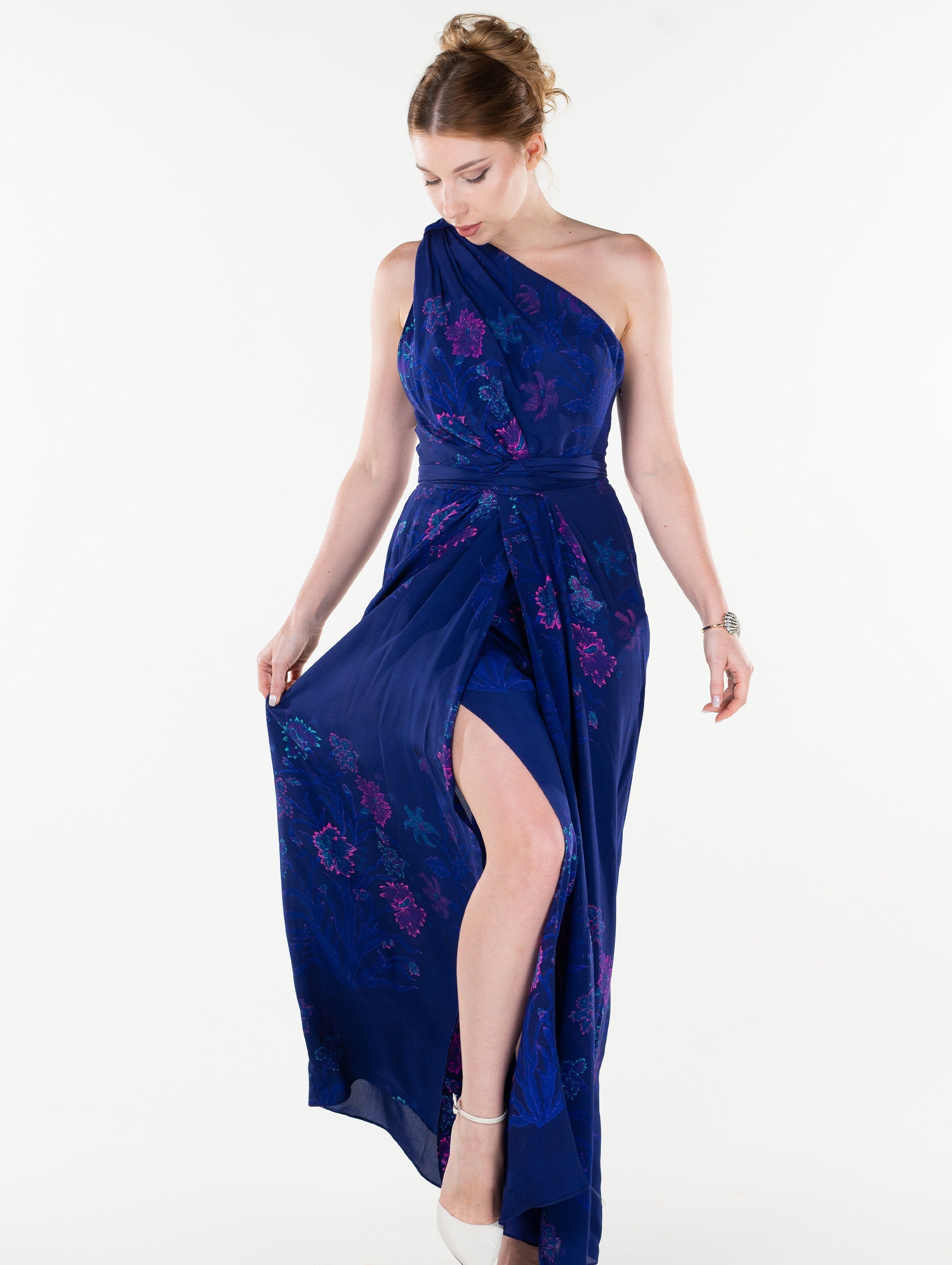 Bloom Where You Are Planted — A Story With Daria Mich wearing aura silk dress