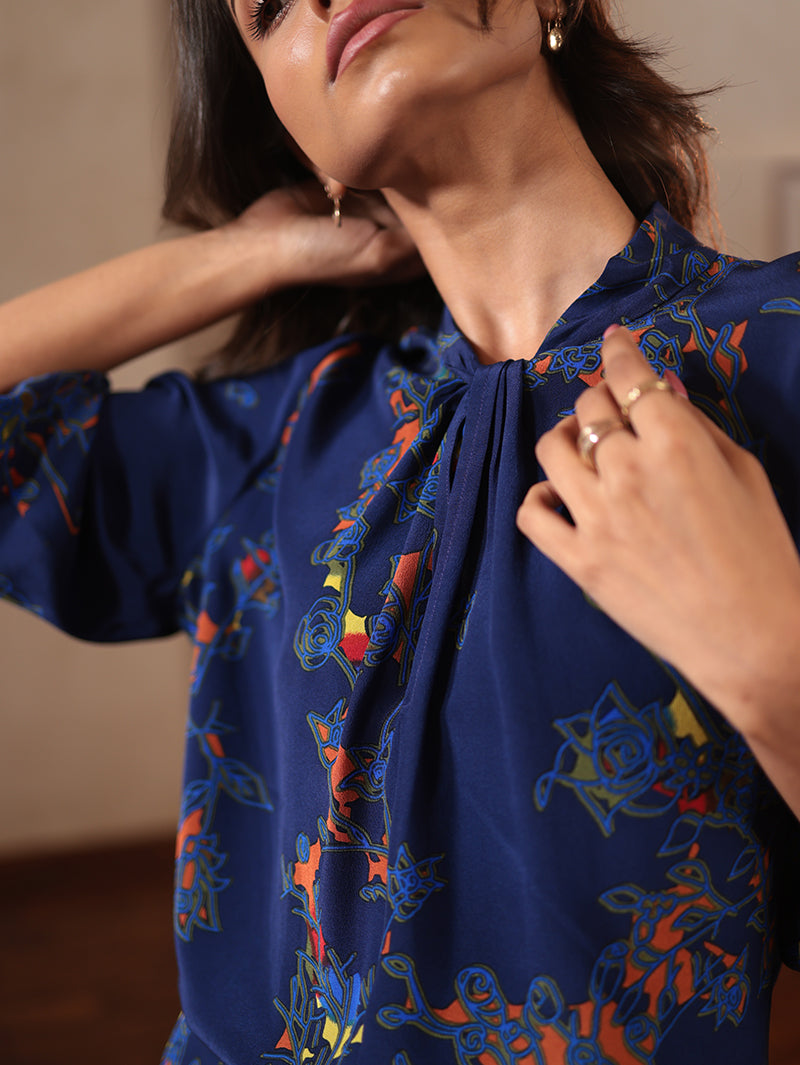 NIKITA BLOUSE IN SILK