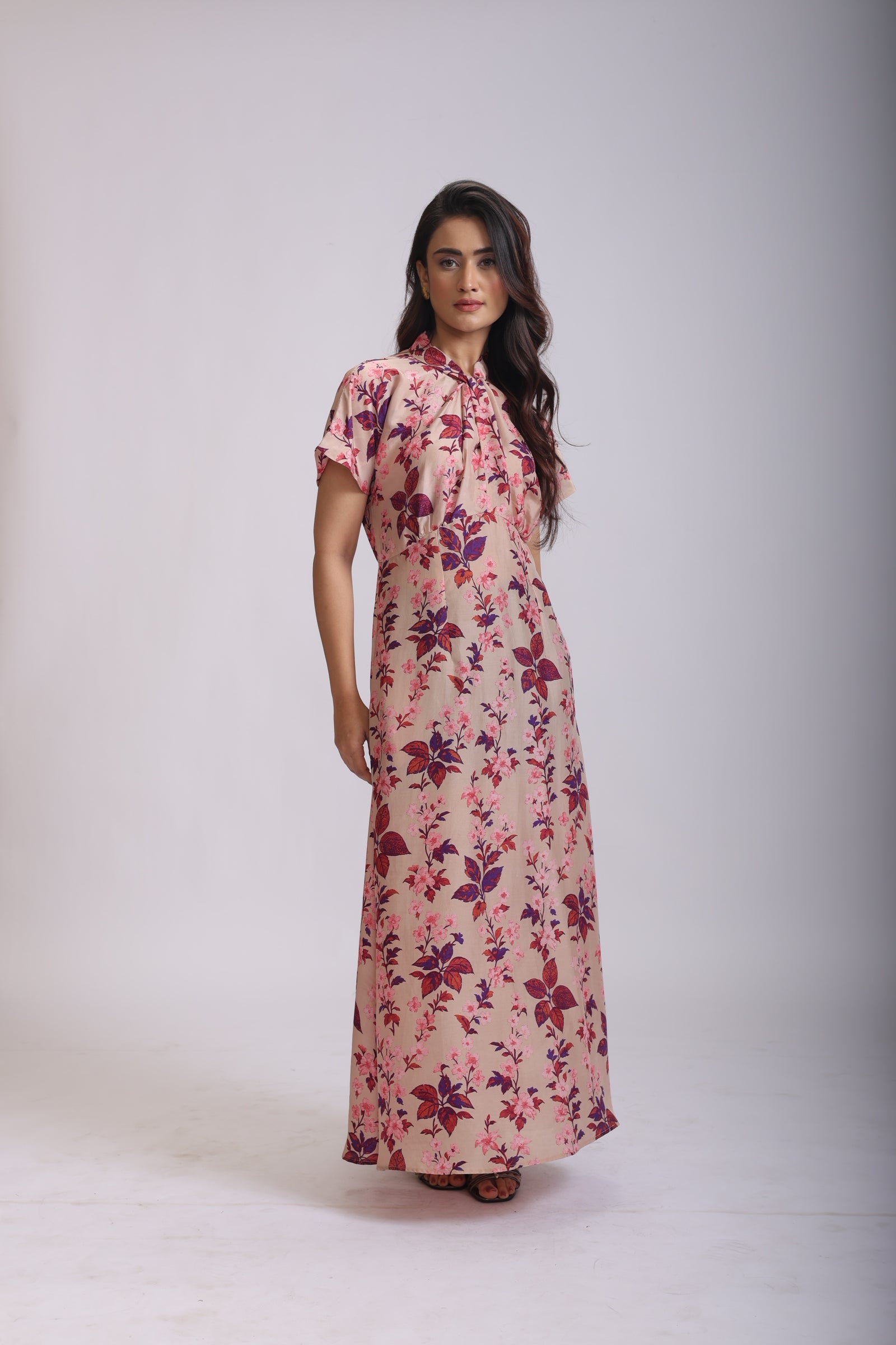 DEVI DRESS SILK