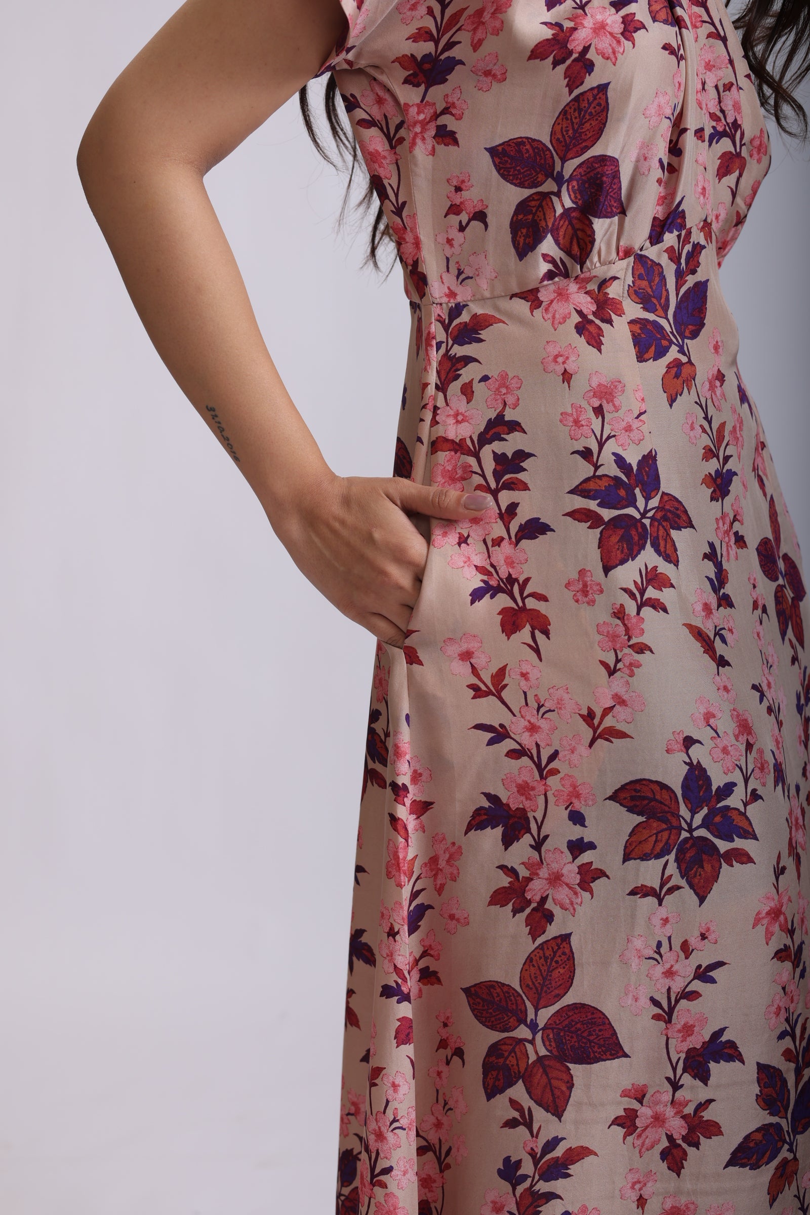 DEVI DRESS SILK