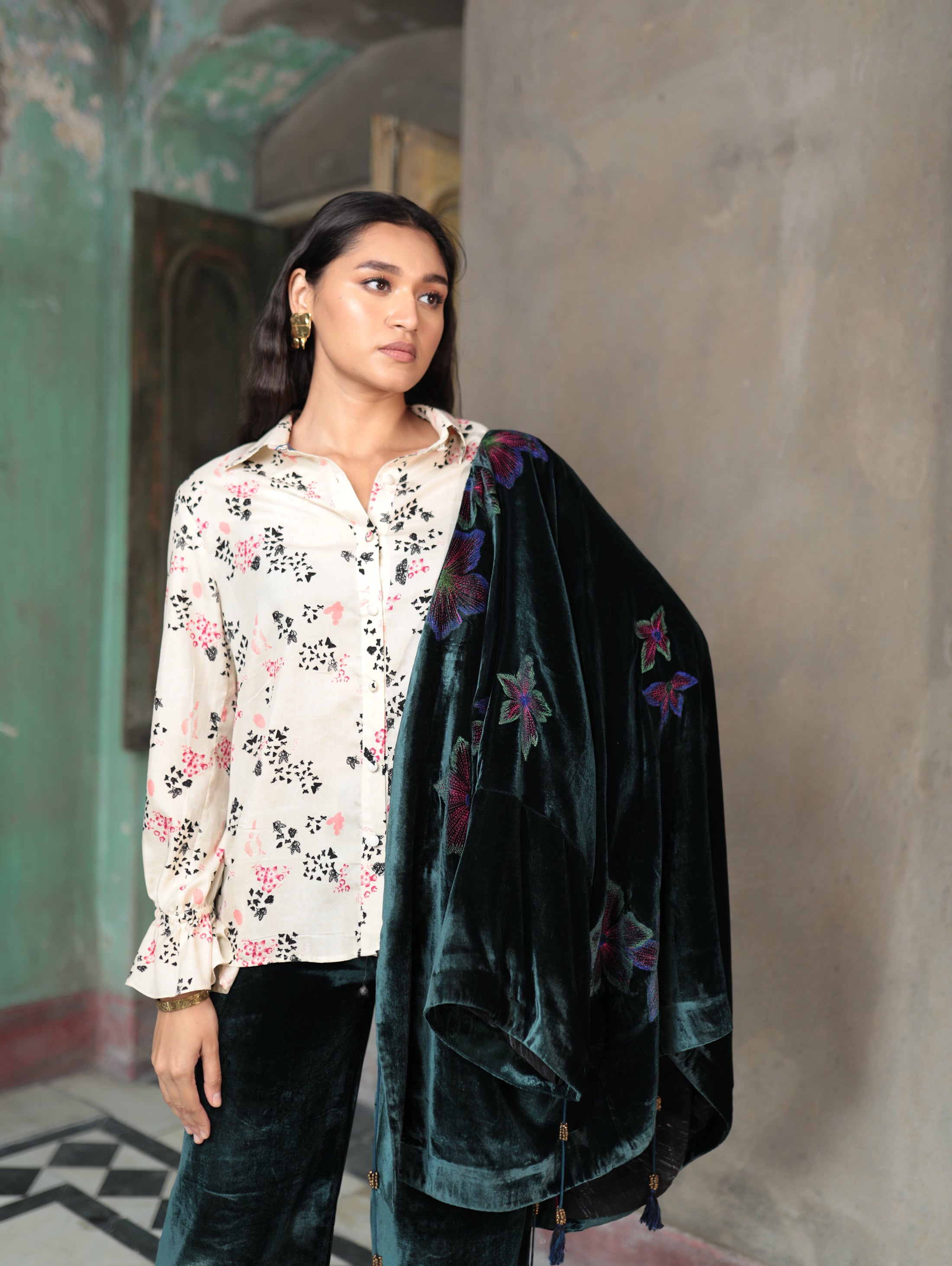 VIOLA SILK BLOUSE