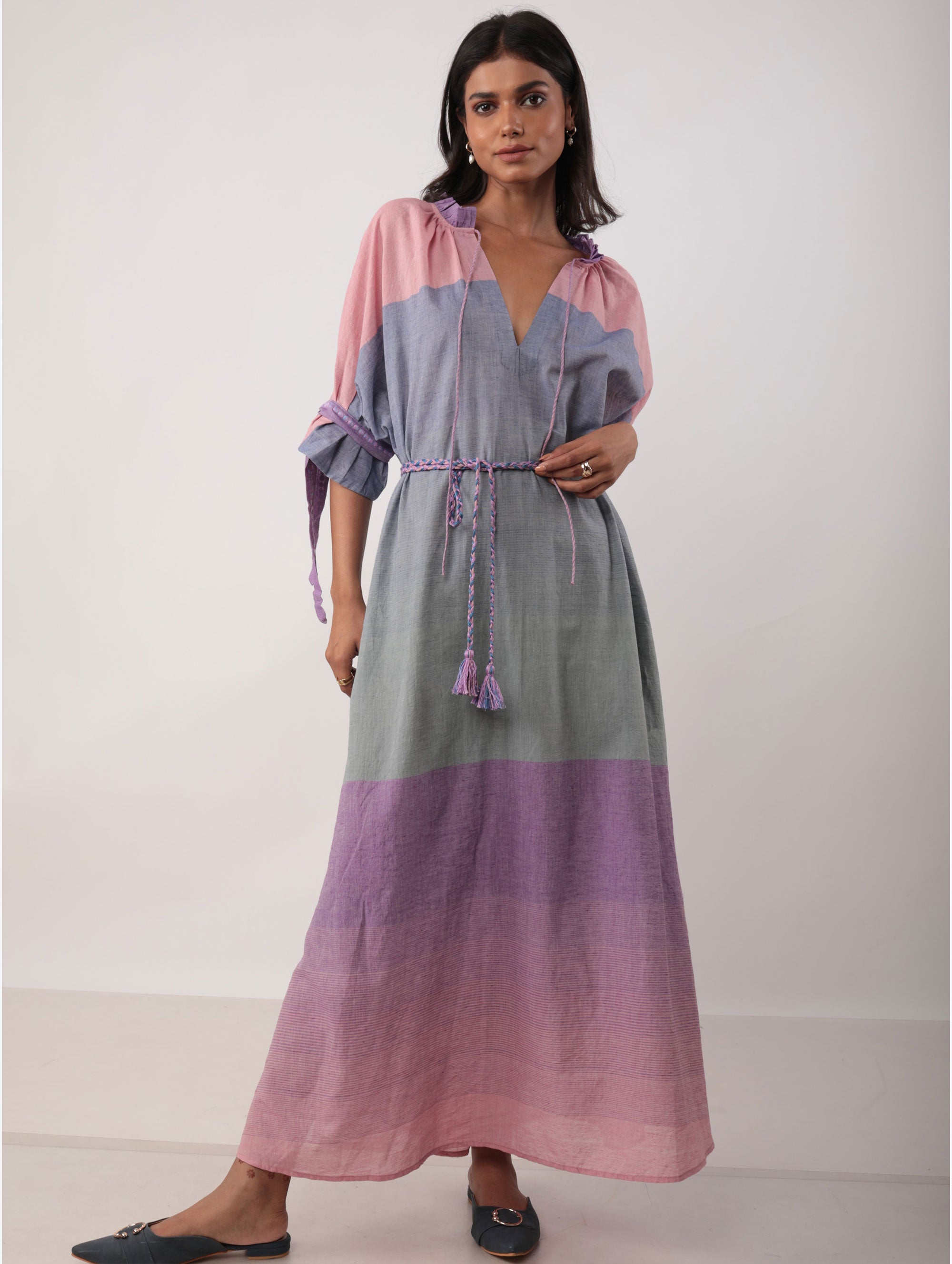 KYLIE SHIRT DRESS HANDLOOM MUSLIN