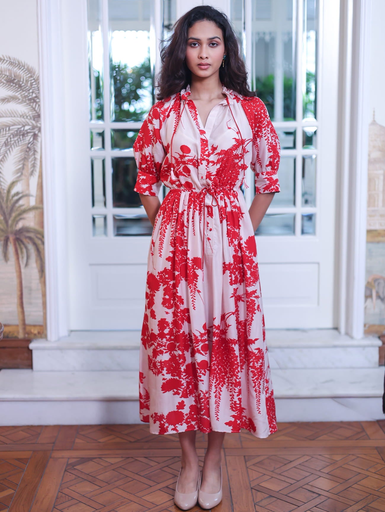 GAVIE SILK DRESS