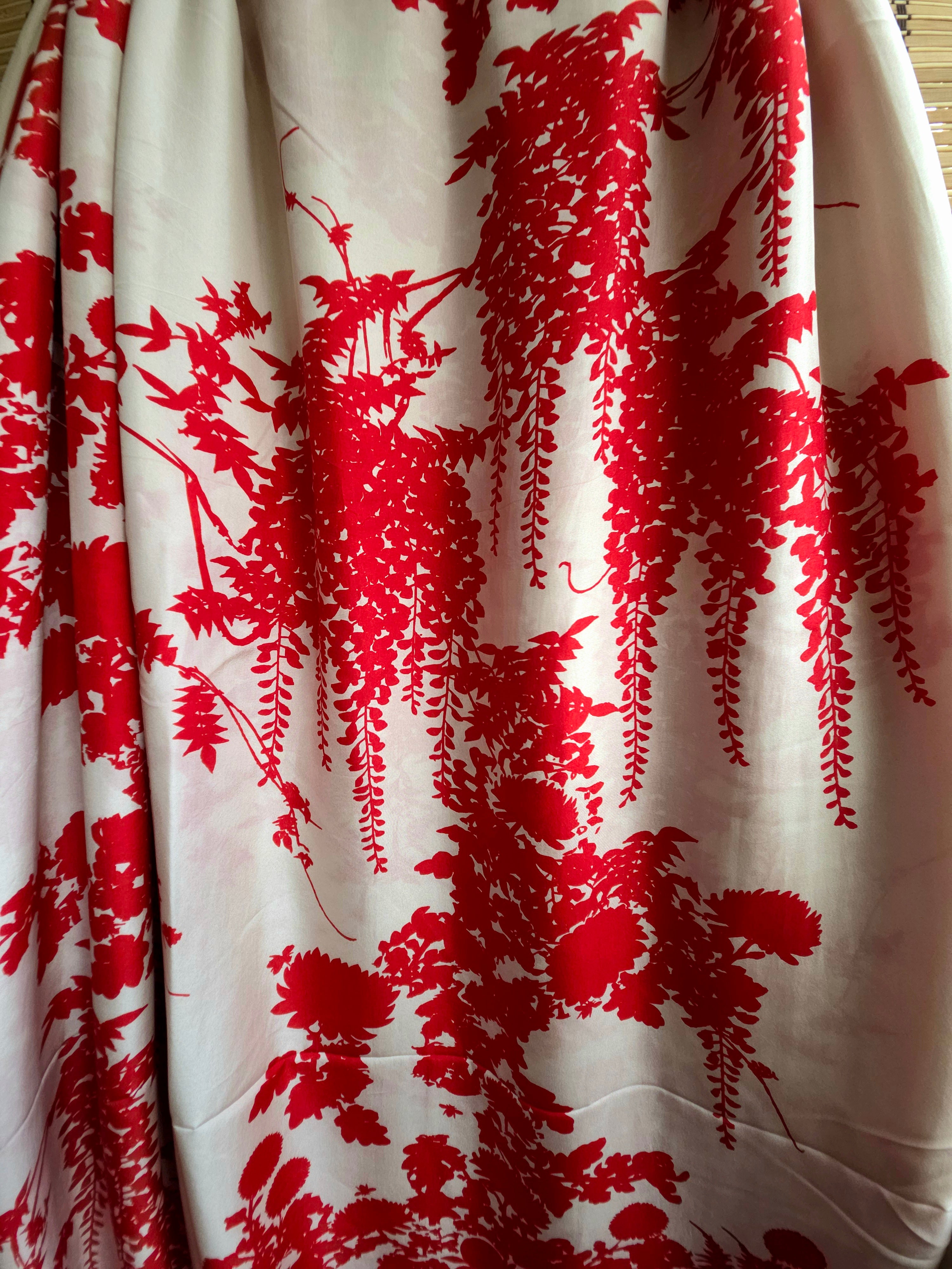 KANAK MIDI SILK DRESS