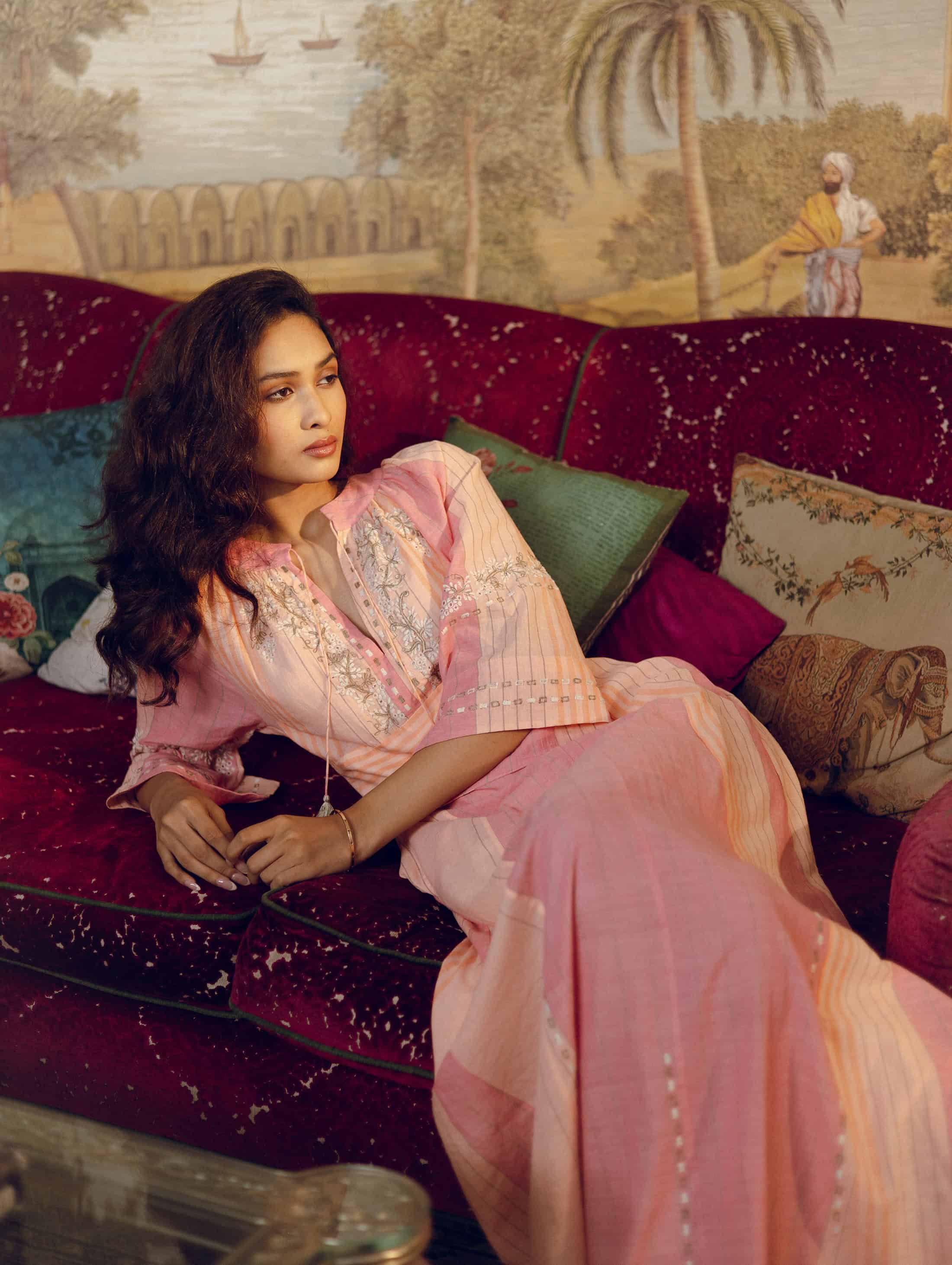 ALICE DRESS LACE EMB