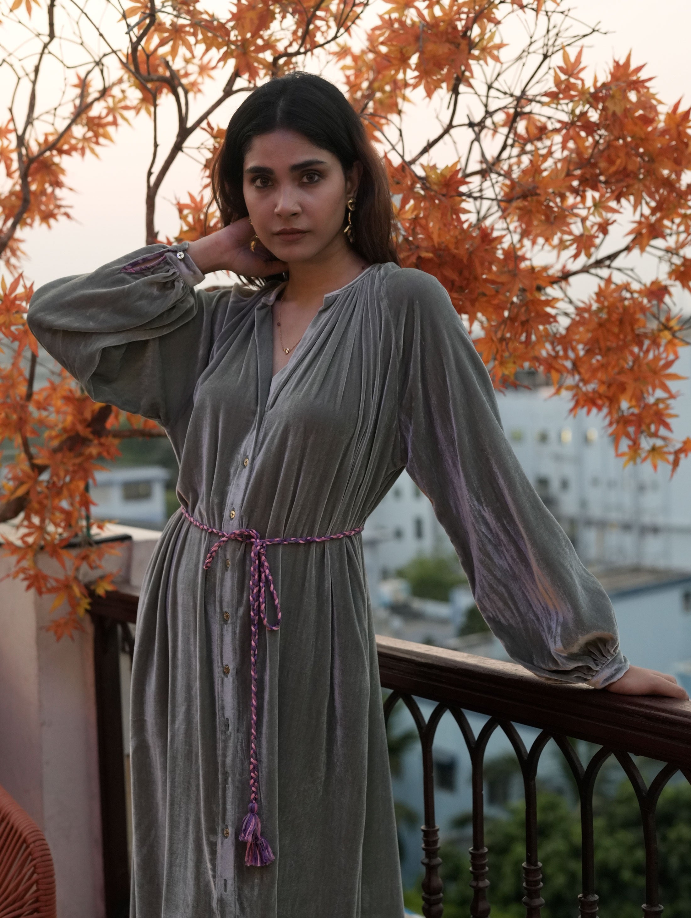 Boho Shirt dress Long
