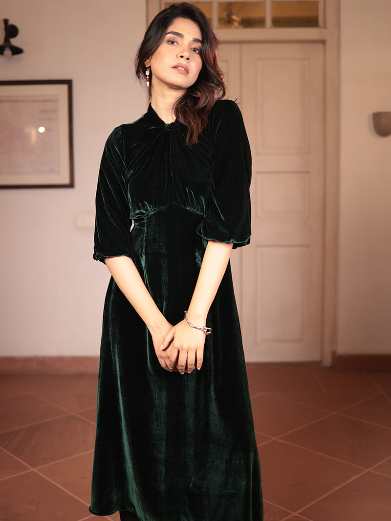 NIKITA DRESS SILK