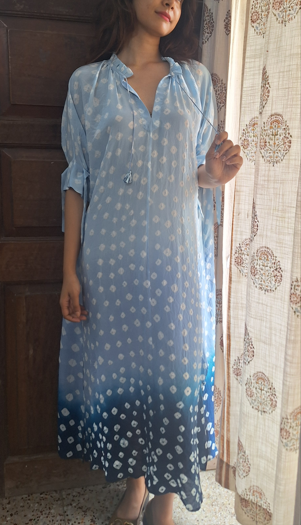 KYLIE SHIRT DRESS SILK