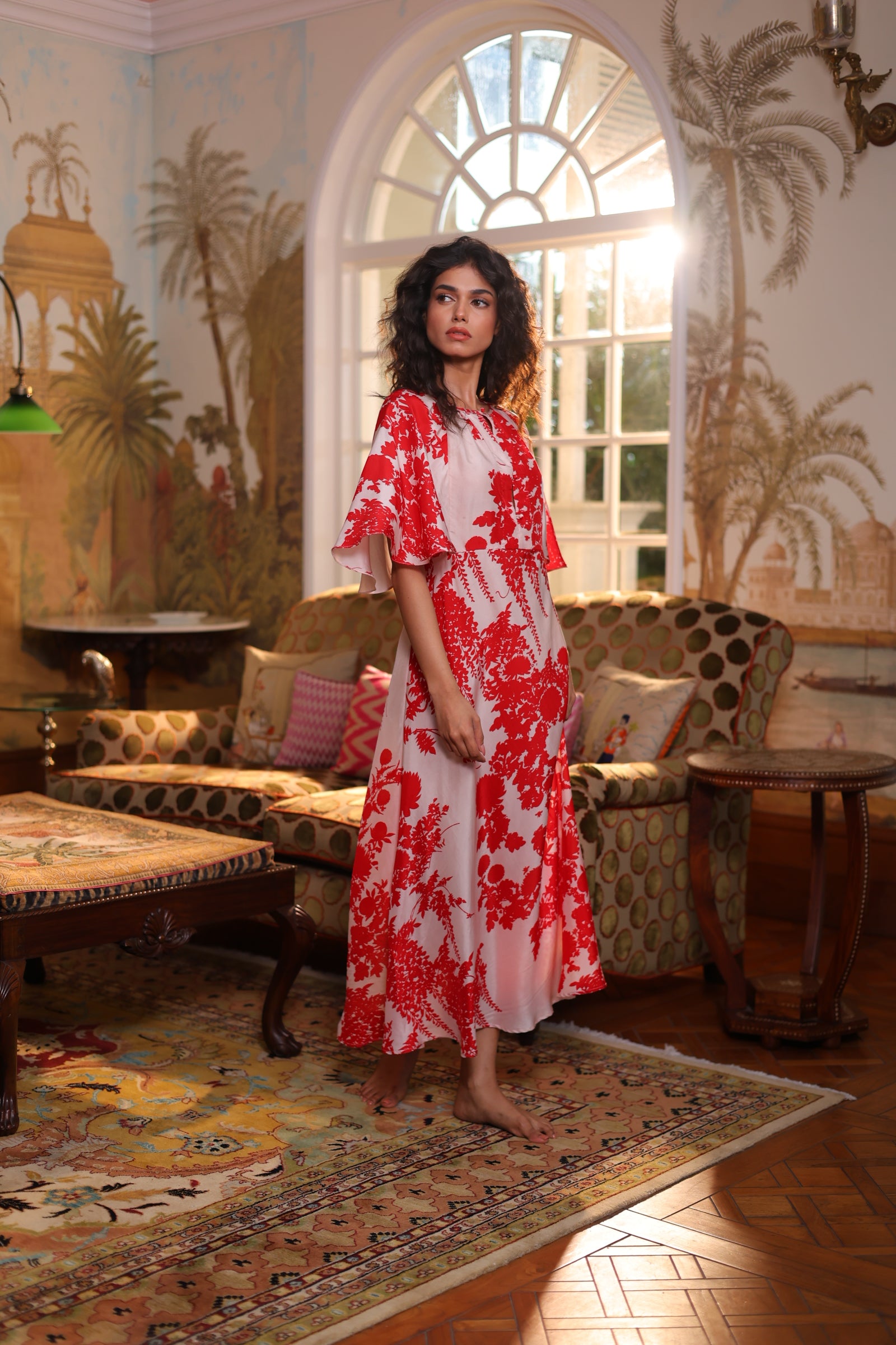 KANAK DRESS LONG SILK