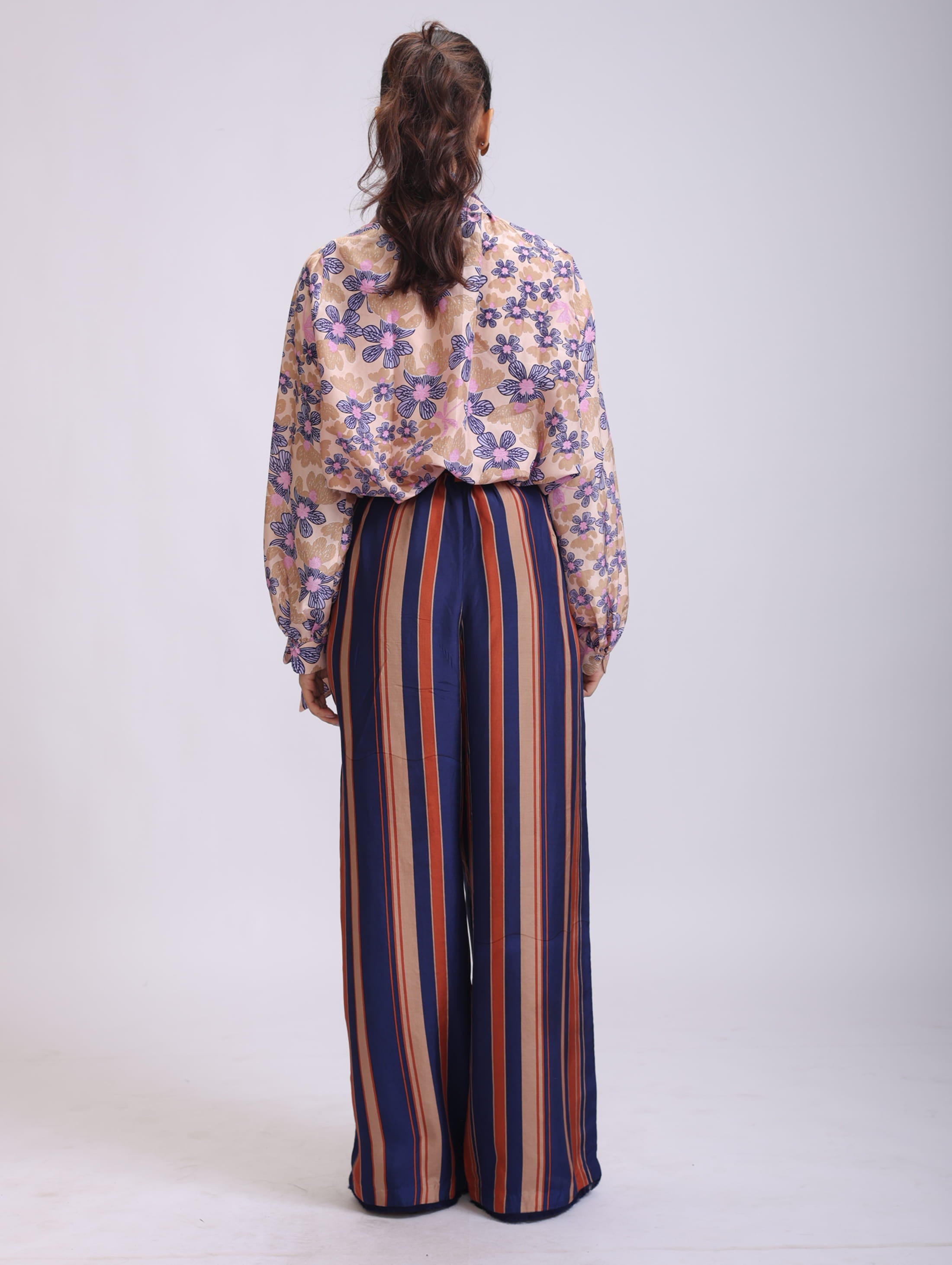 TIE BLOUSE SILK
