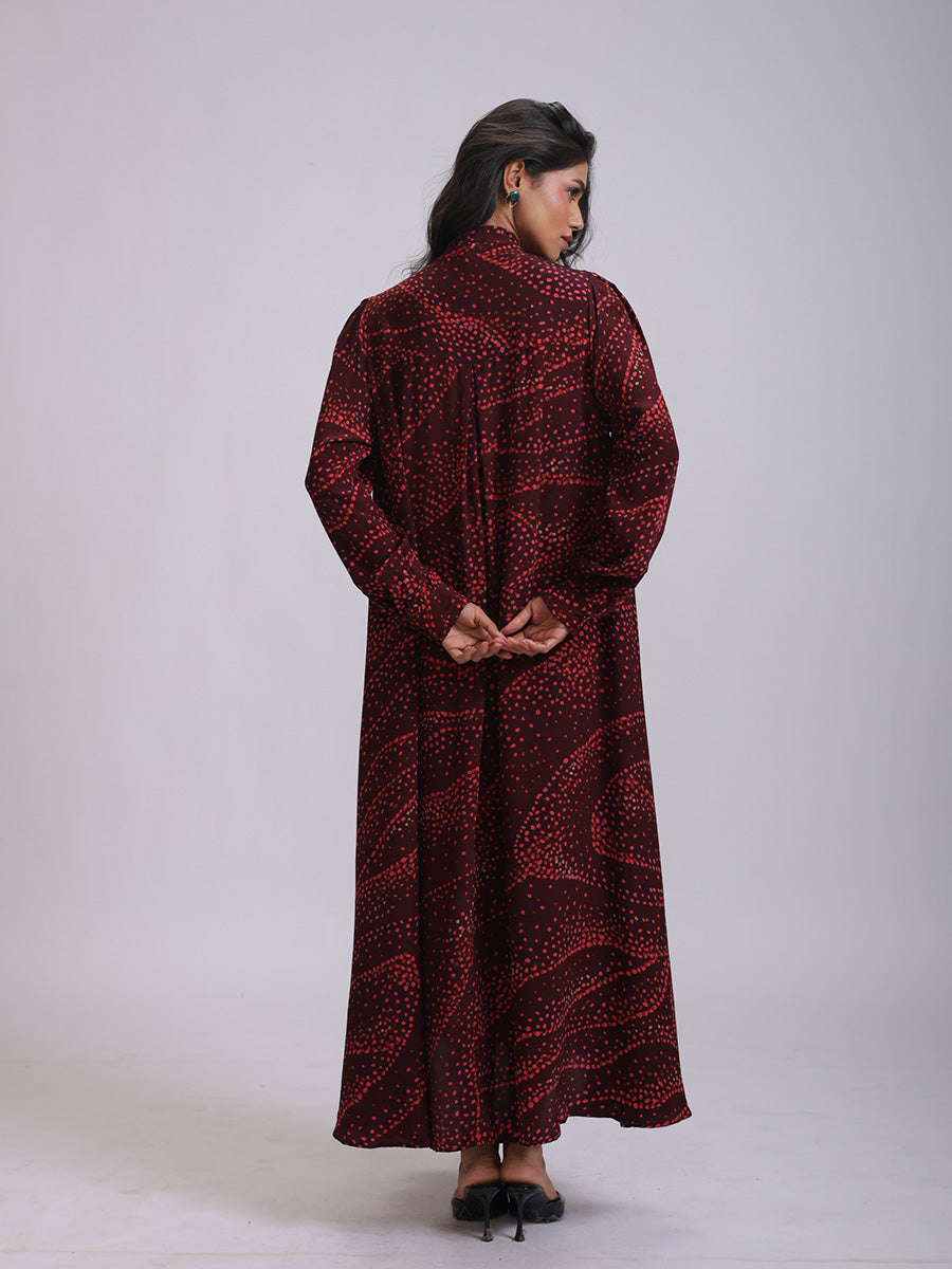 TIE DRESS SILK