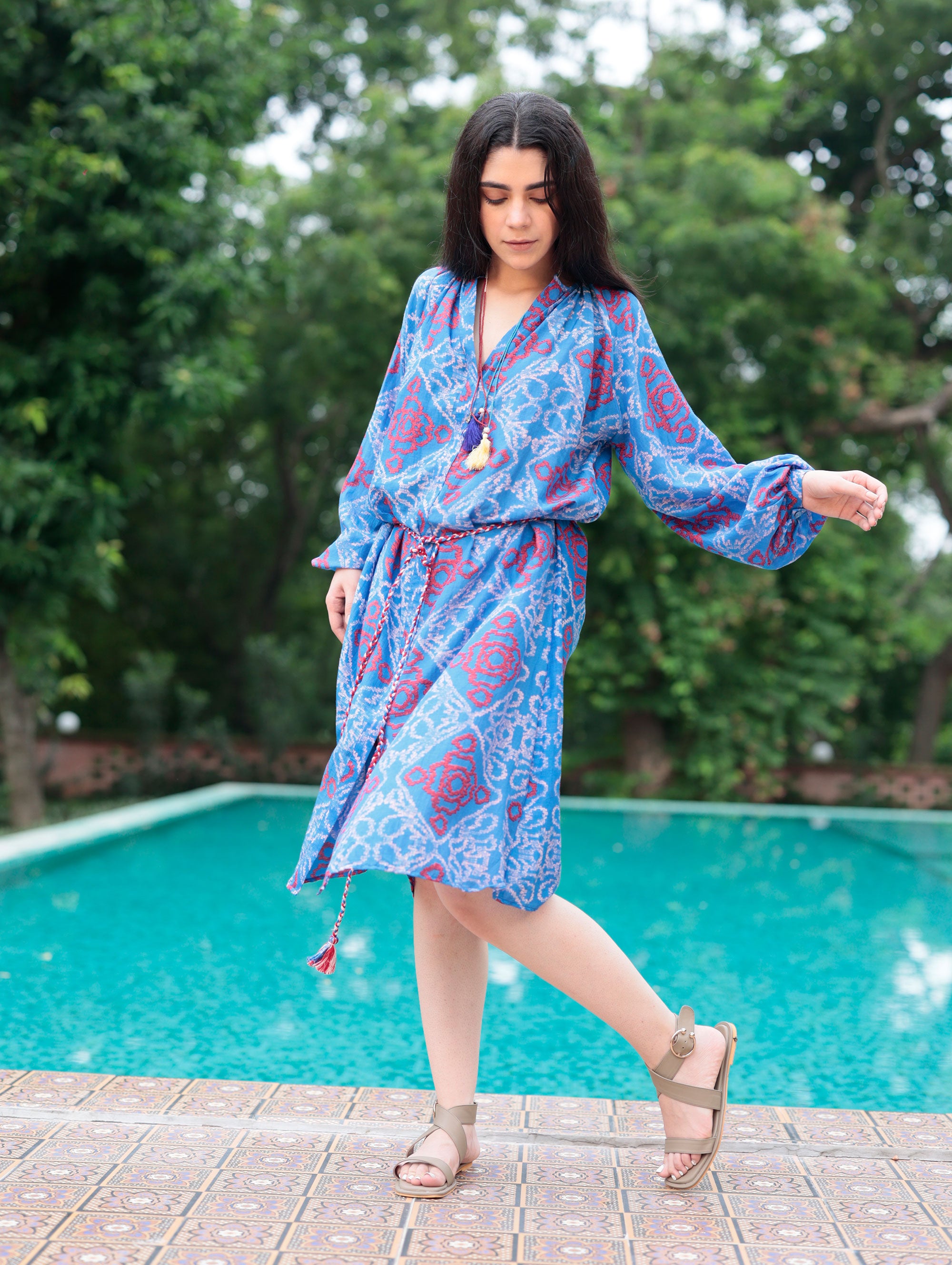 BOHO SHIRT DRESS