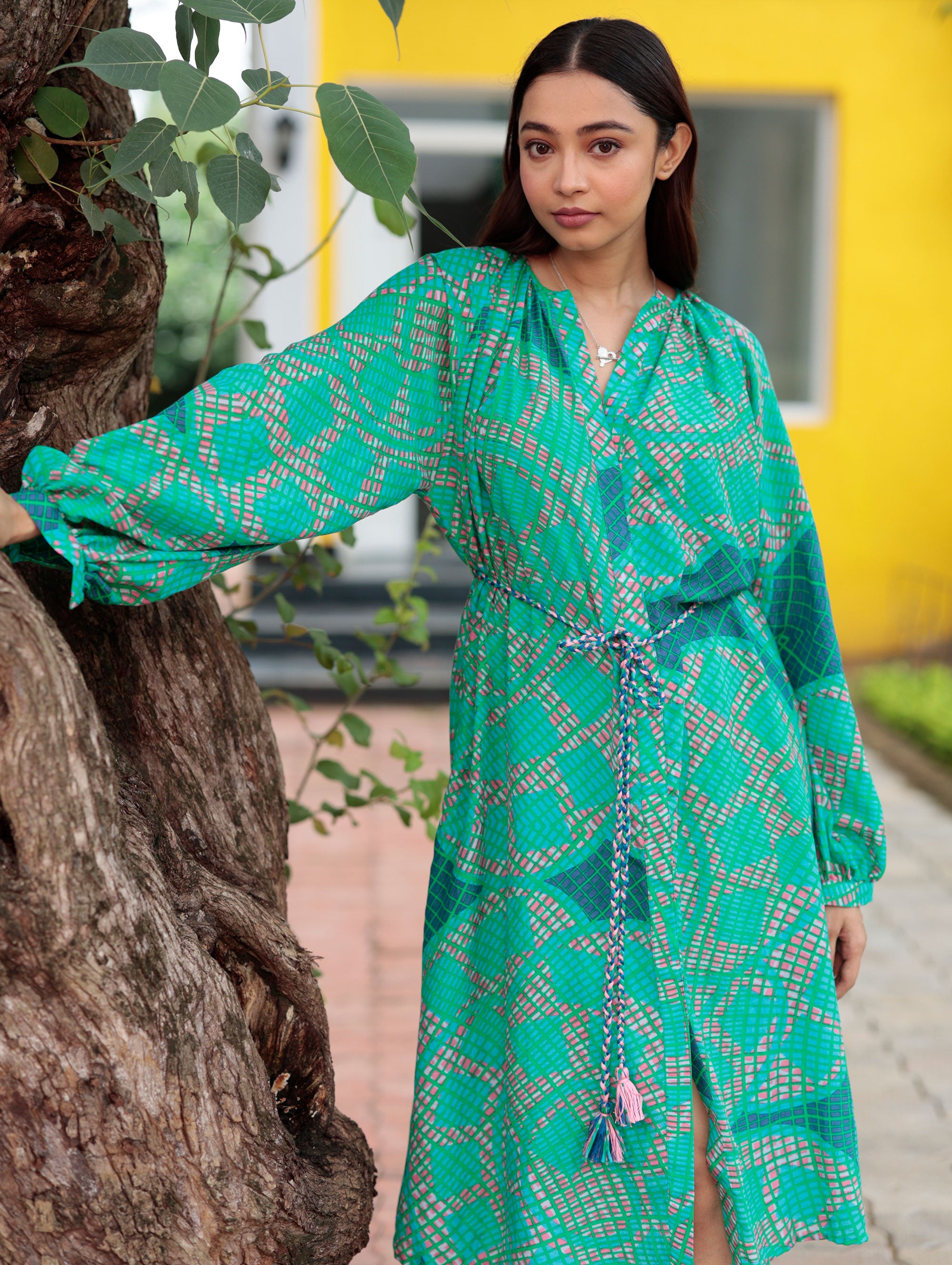 BOHO SHIRT DRESS