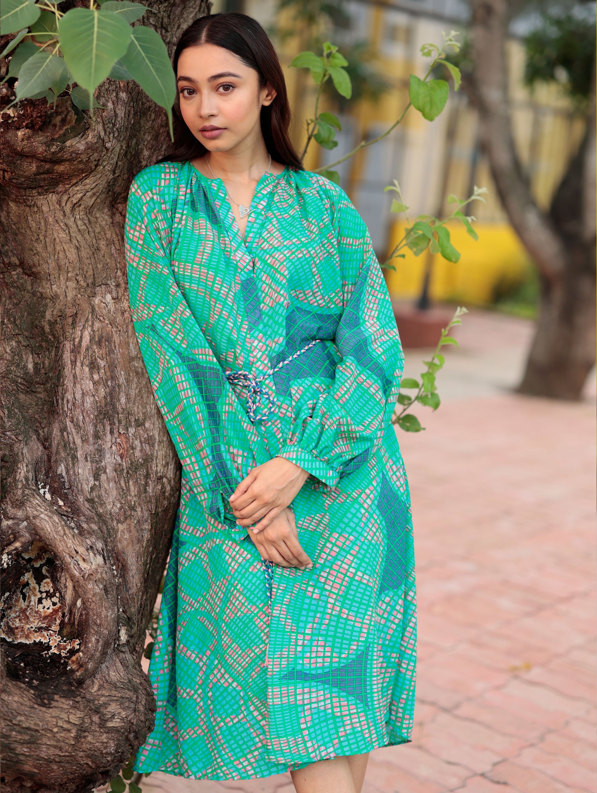 BOHO SHIRT DRESS