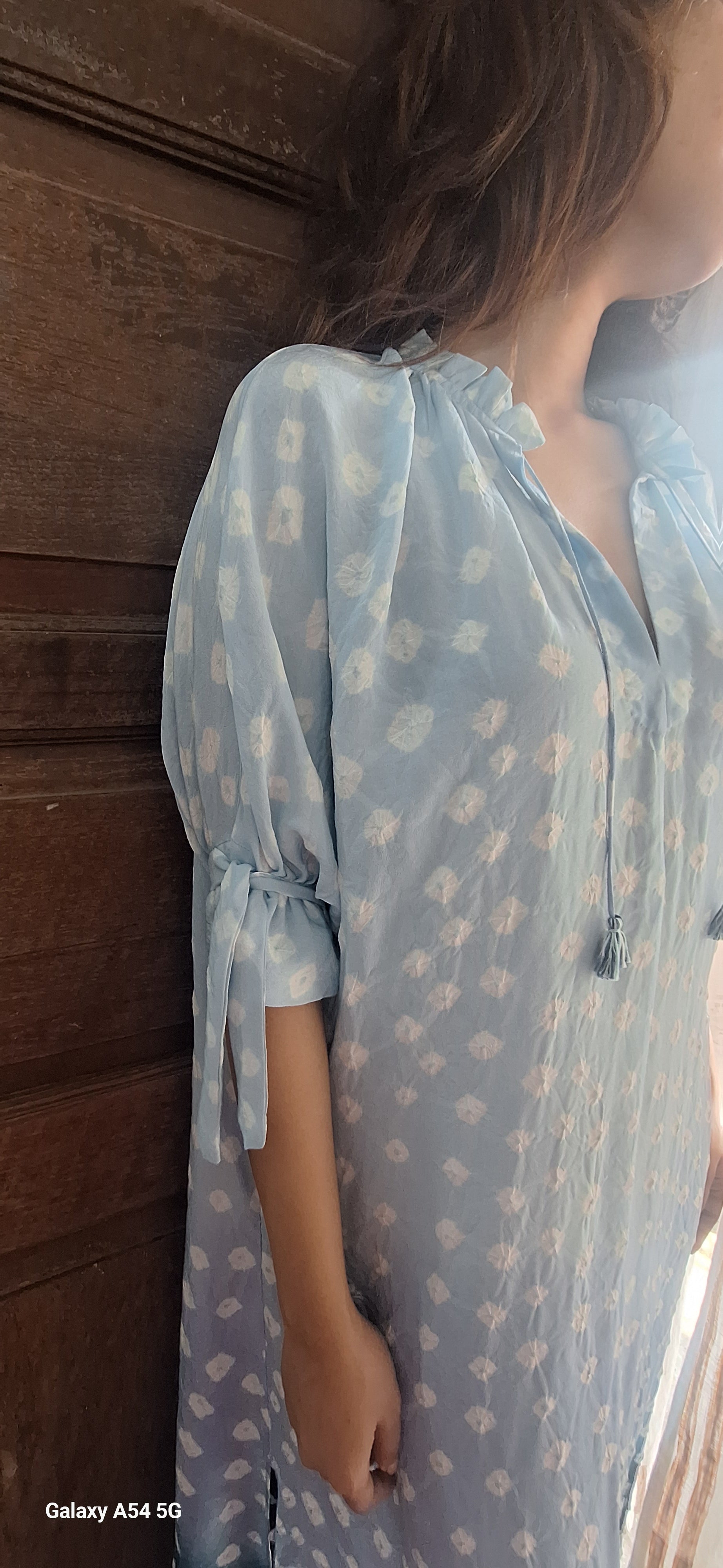 KYLIE SHIRT DRESS SILK