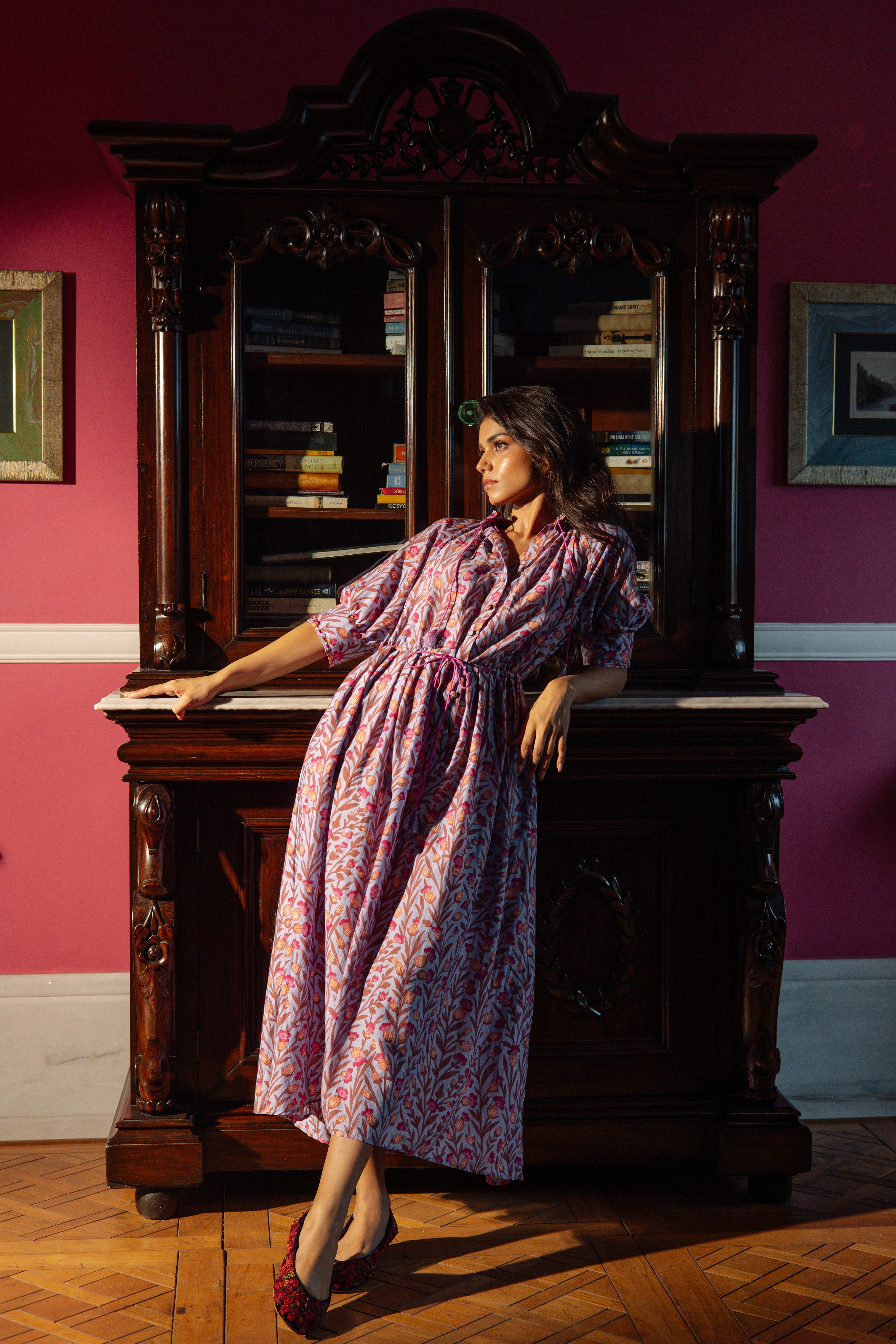 GAVIE SILK DRESS