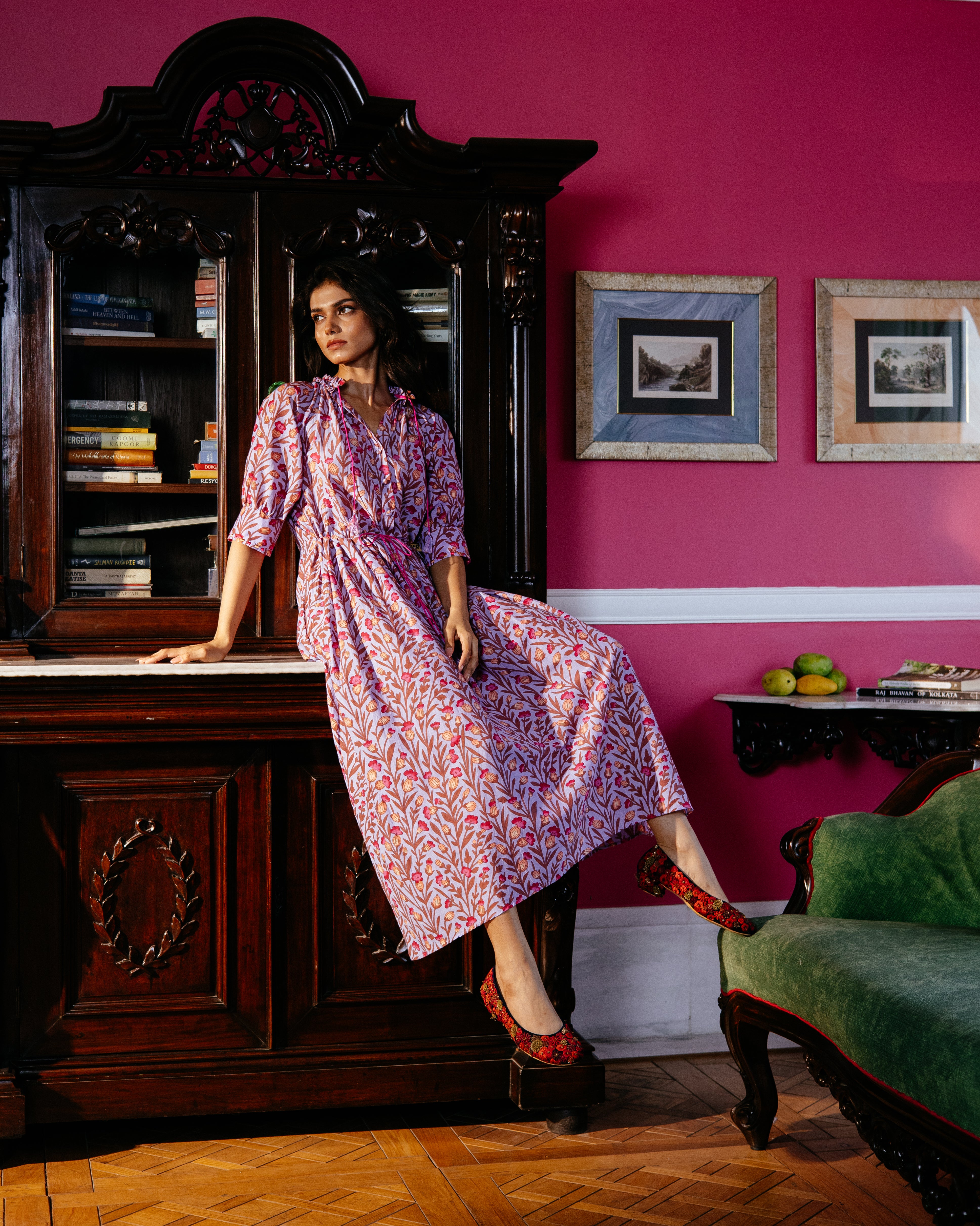 GAVIE SILK DRESS
