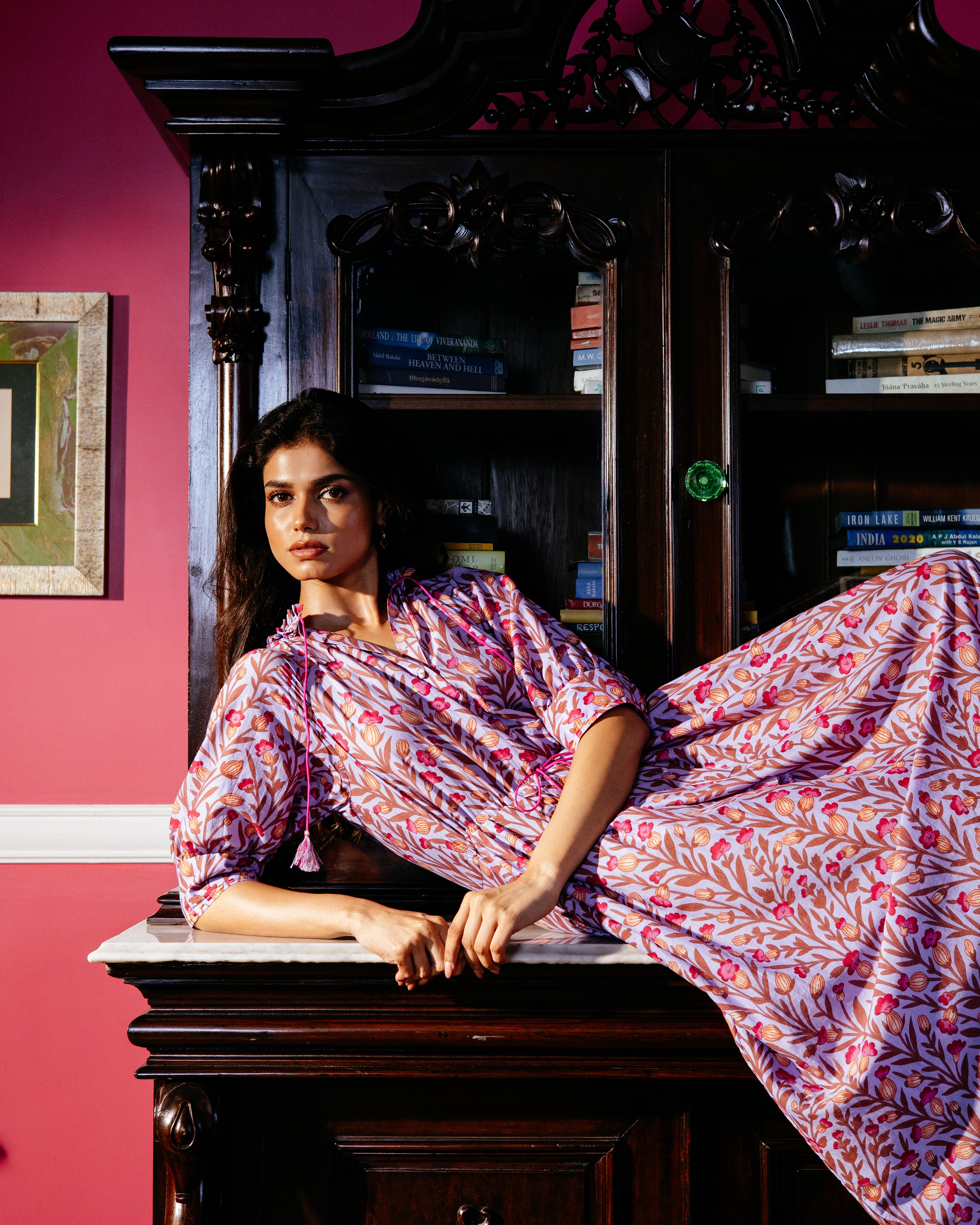 GAVIE SILK DRESS