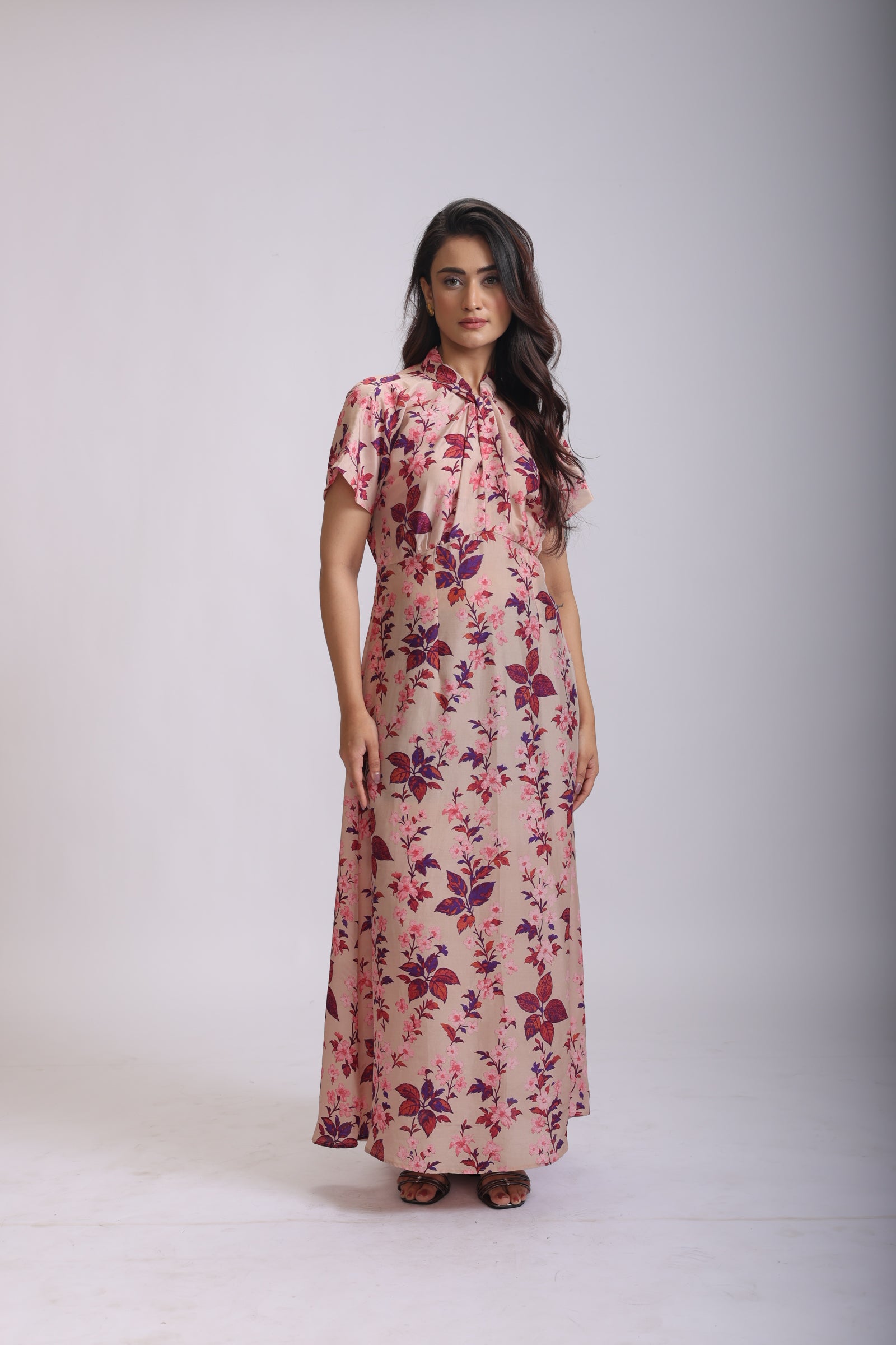 DEVI DRESS SILK