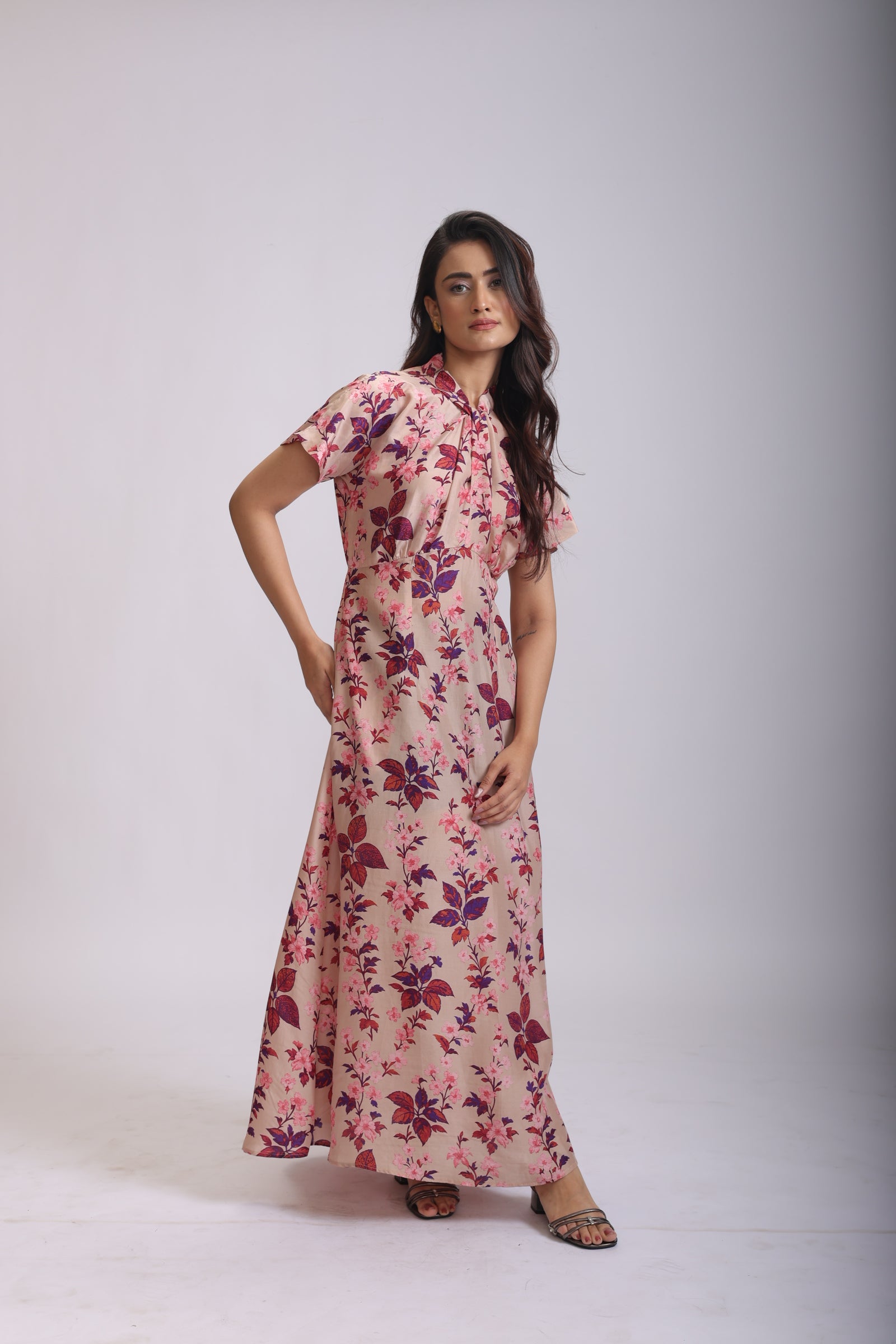 DEVI DRESS SILK