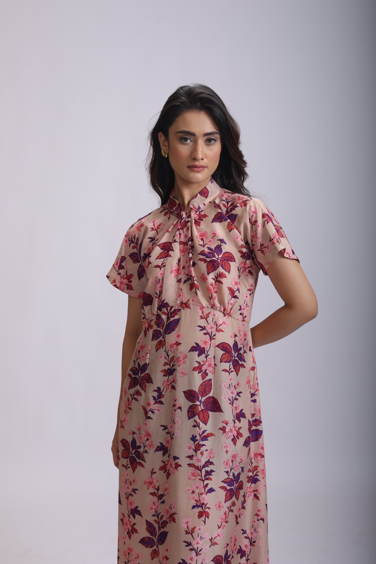 DEVI DRESS SILK