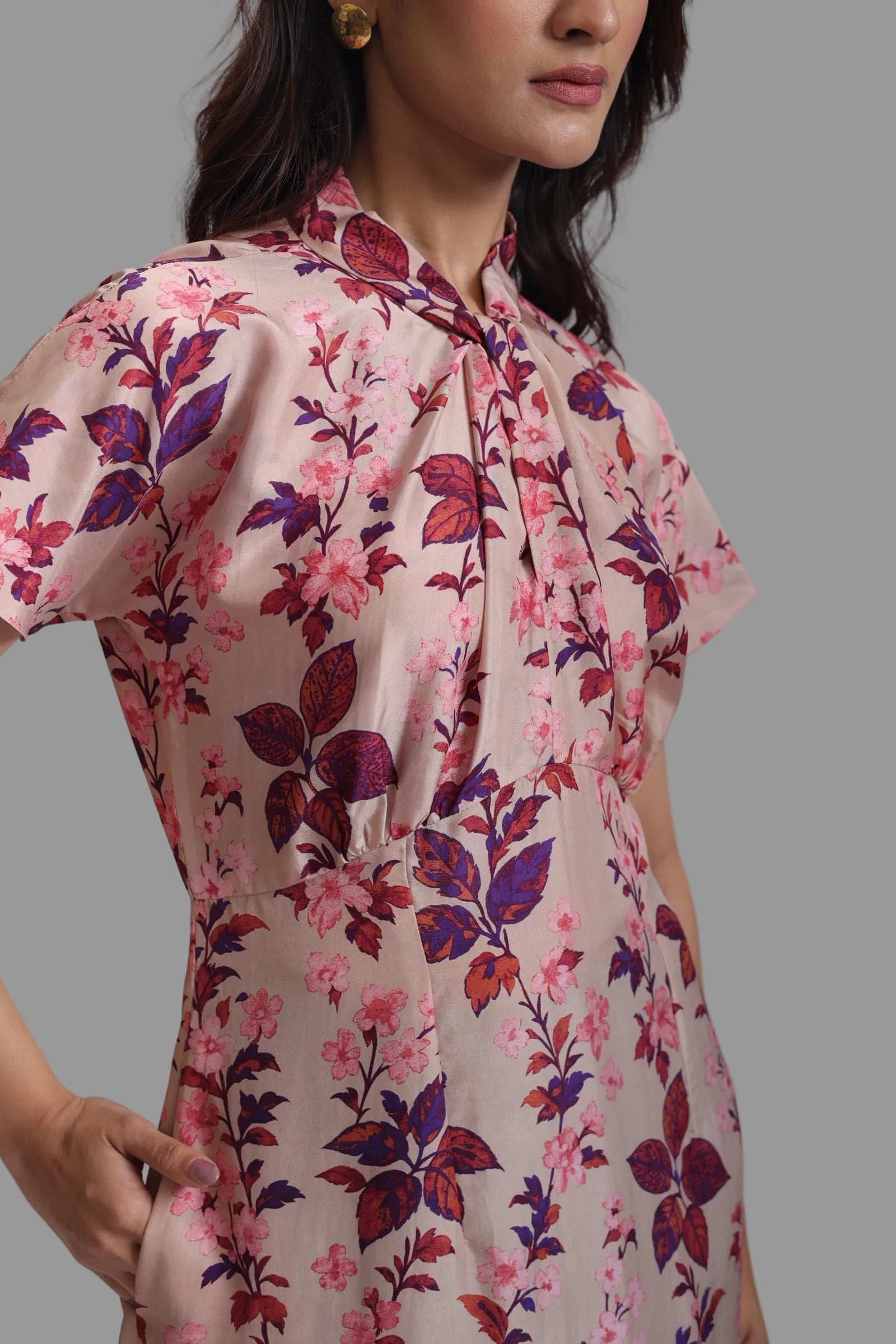 DEVI DRESS SILK
