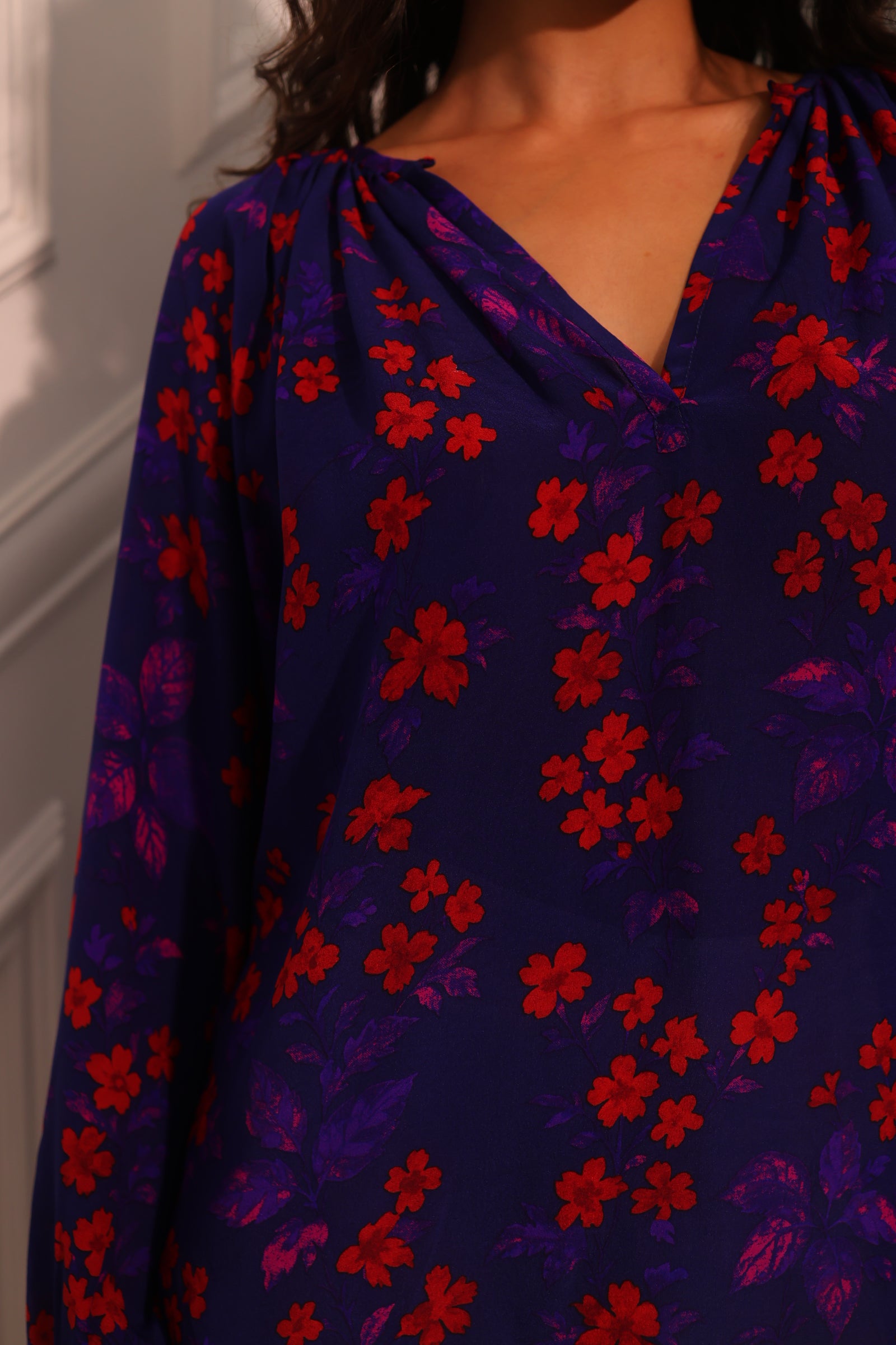 SILVIA SILK BLOUSE