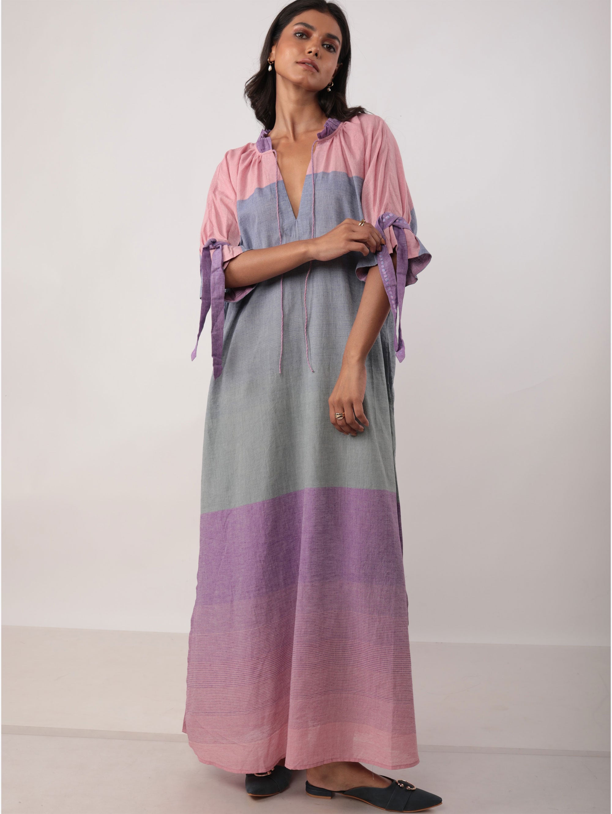 KYLIE SHIRT DRESS HANDLOOM MUSLIN