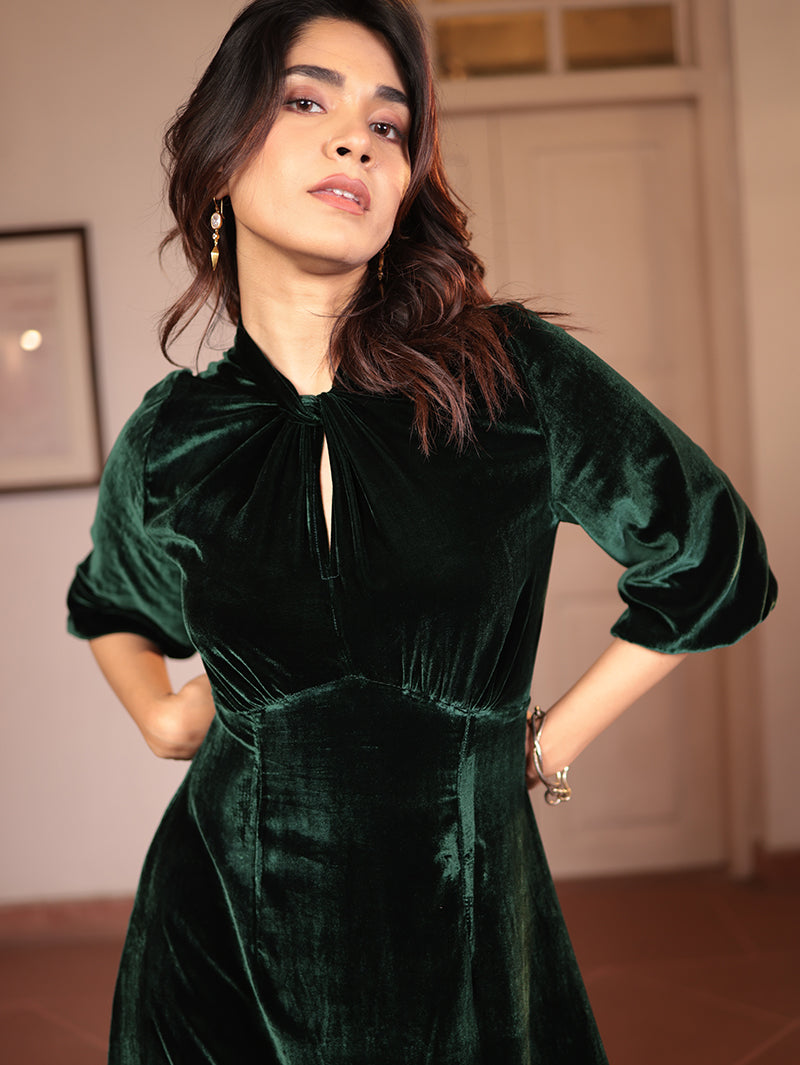 NIKITA DRESS SILK