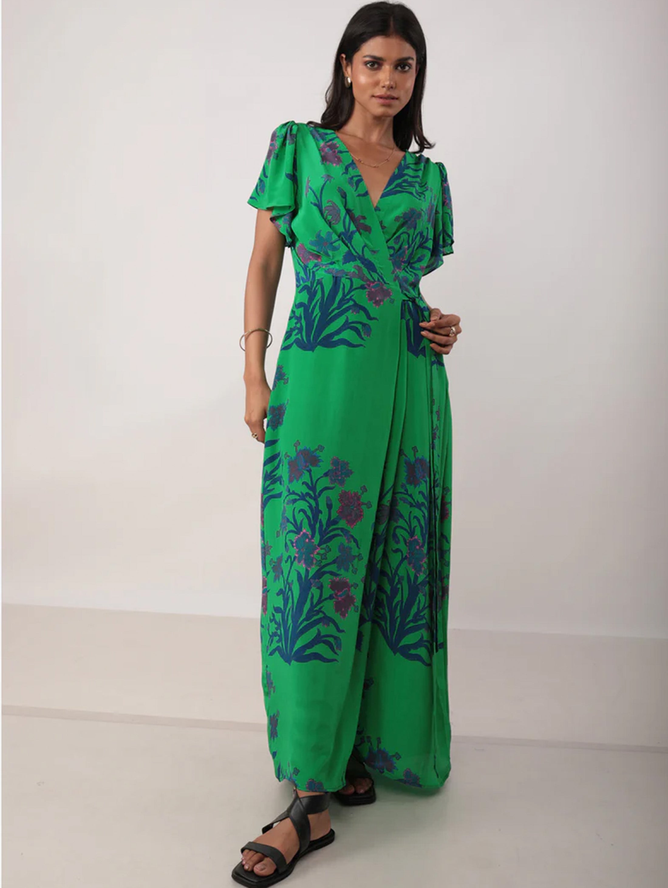 SUZZANE WRAP DRESS