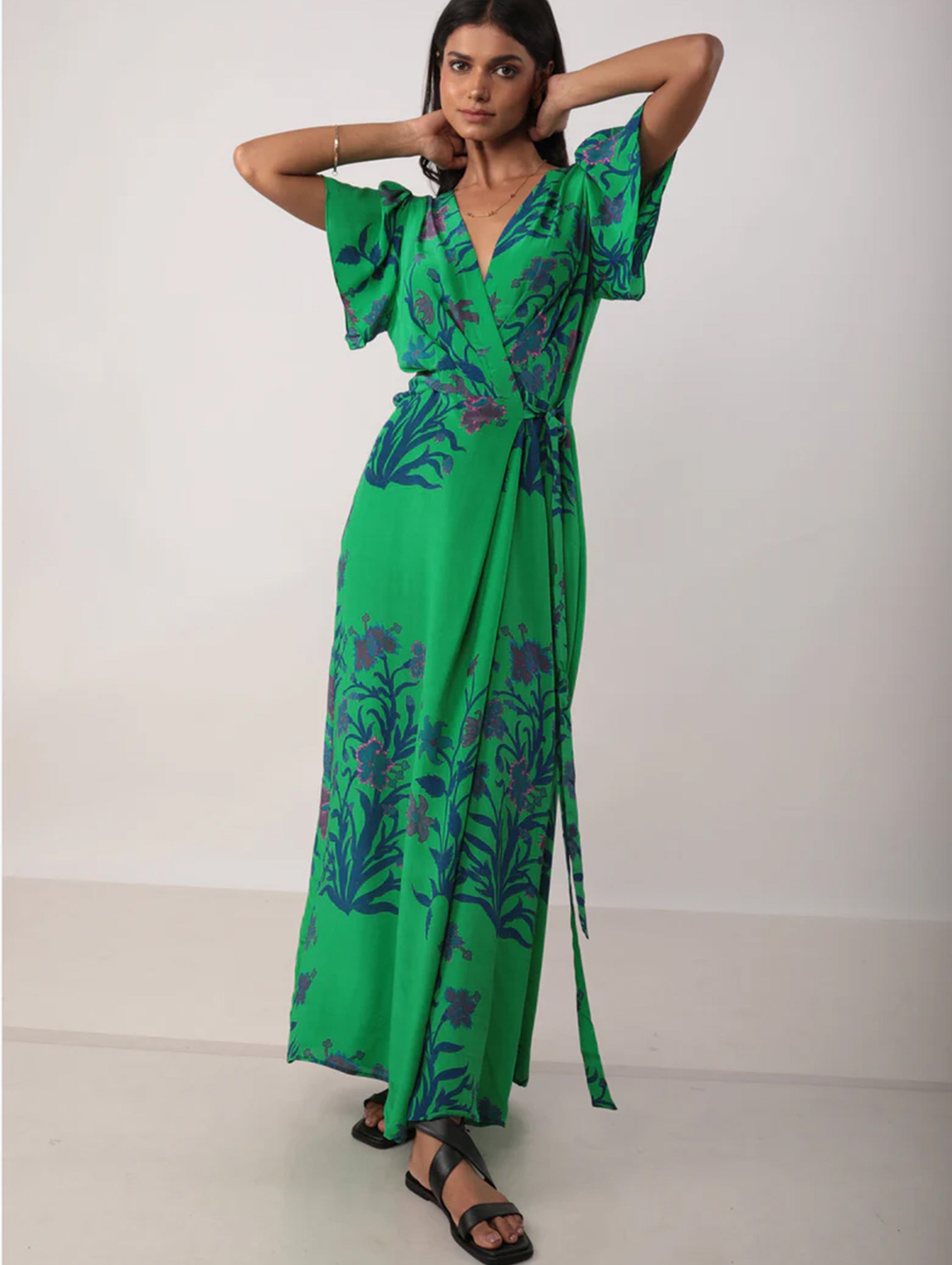 SUZZANE WRAP DRESS