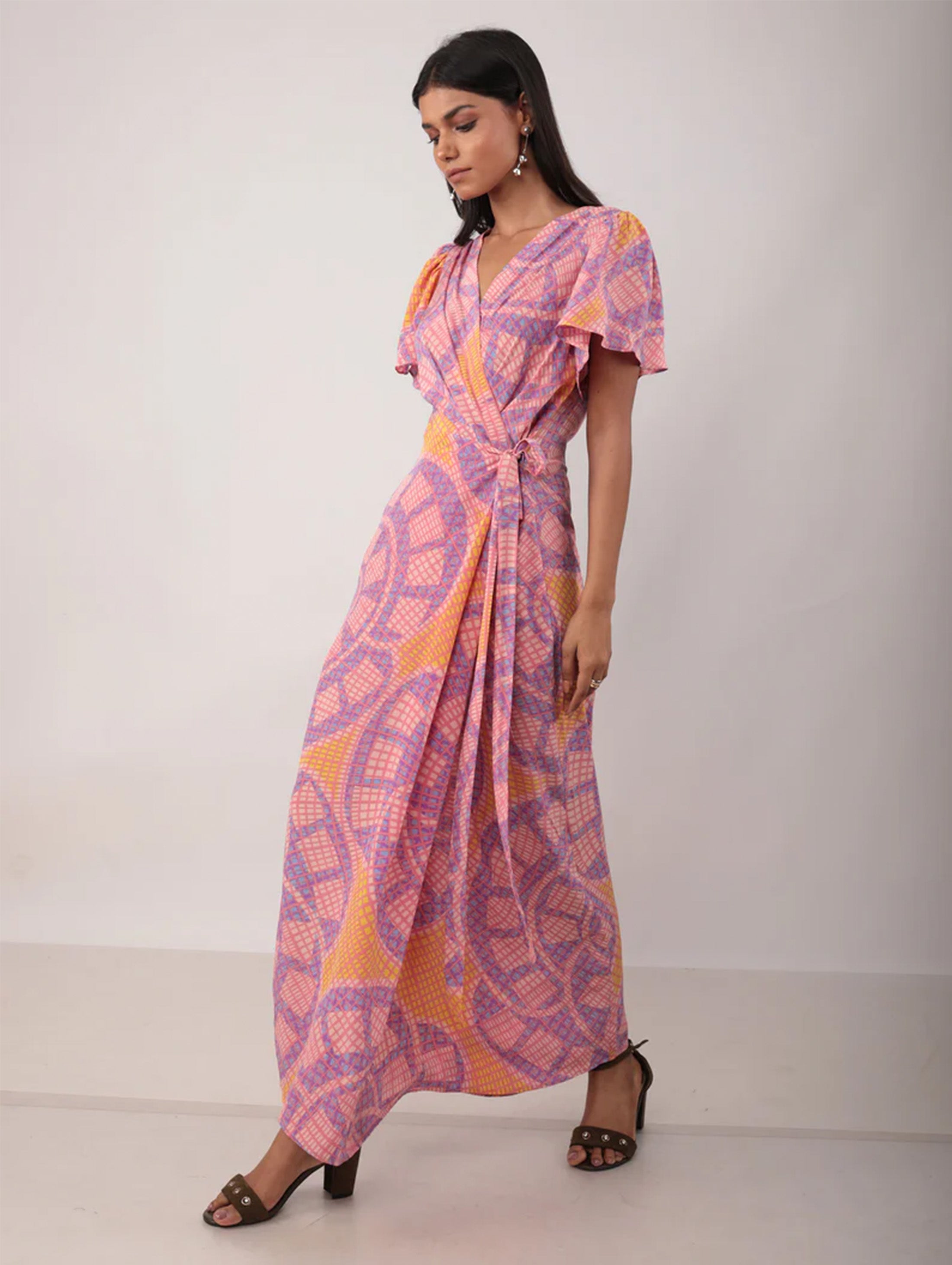 SUZZANE WRAP DRESS