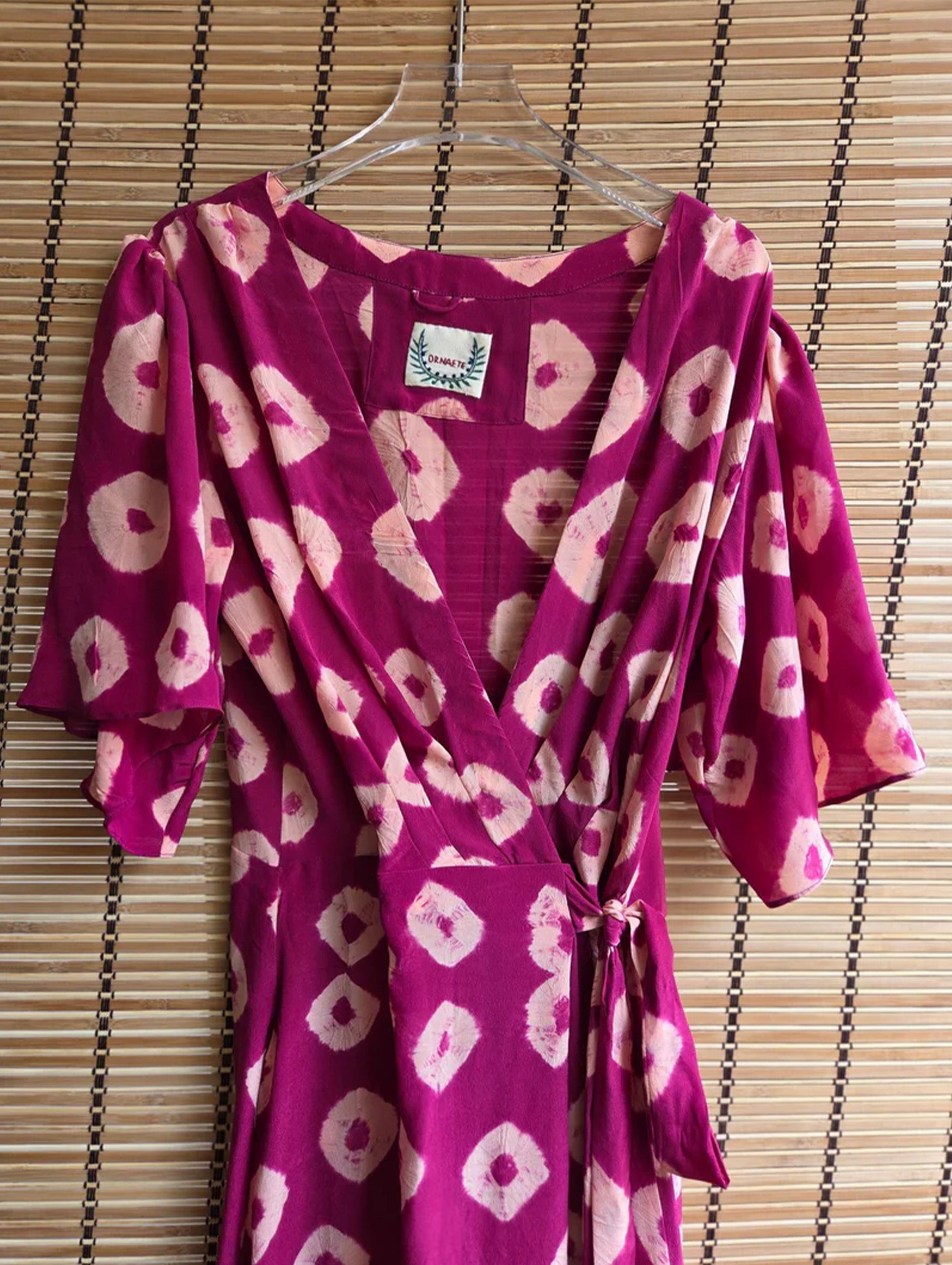 SUZZANE WRAP DRESS