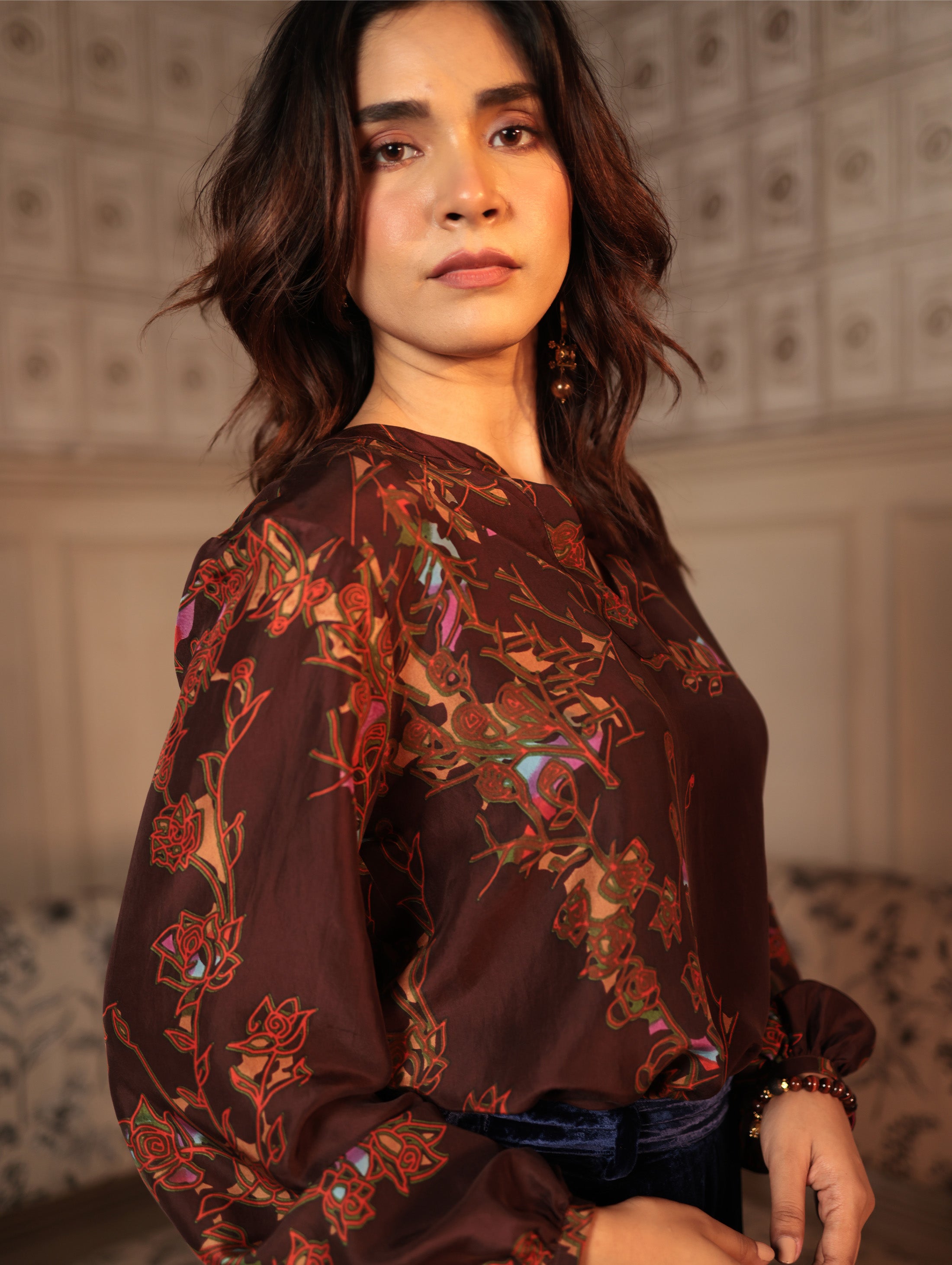 ELDA BLOUSE IN SILK